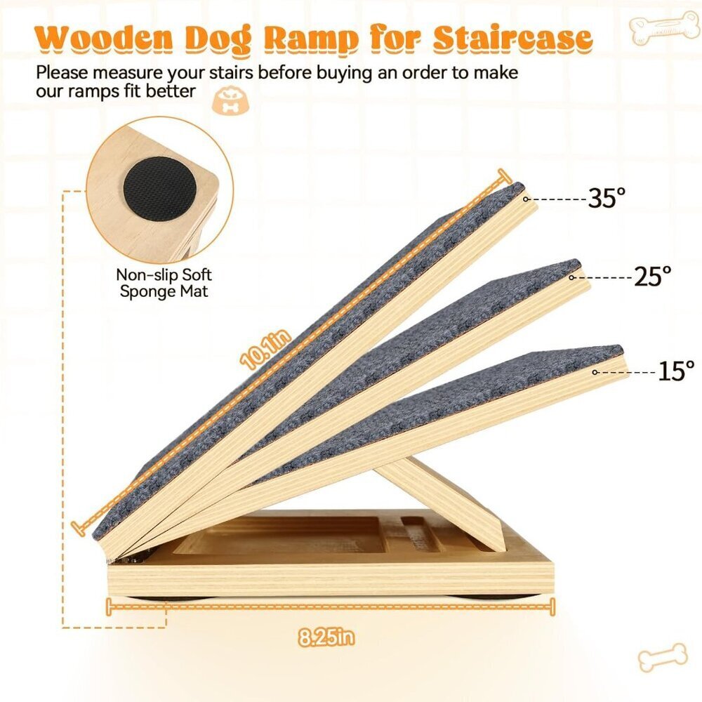 4 Pack Dog Ramps for Stairs - Picture 6 of 6
